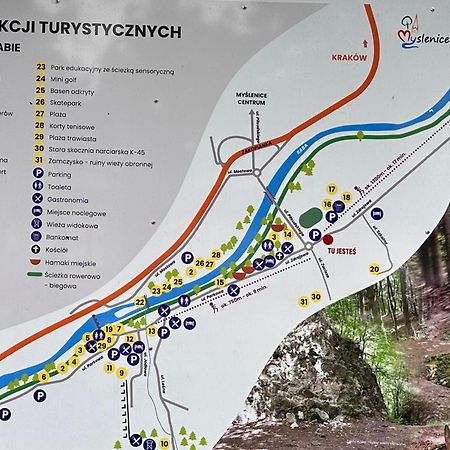 Willa Zielone Zarabie Myślenice Zewnętrze zdjęcie